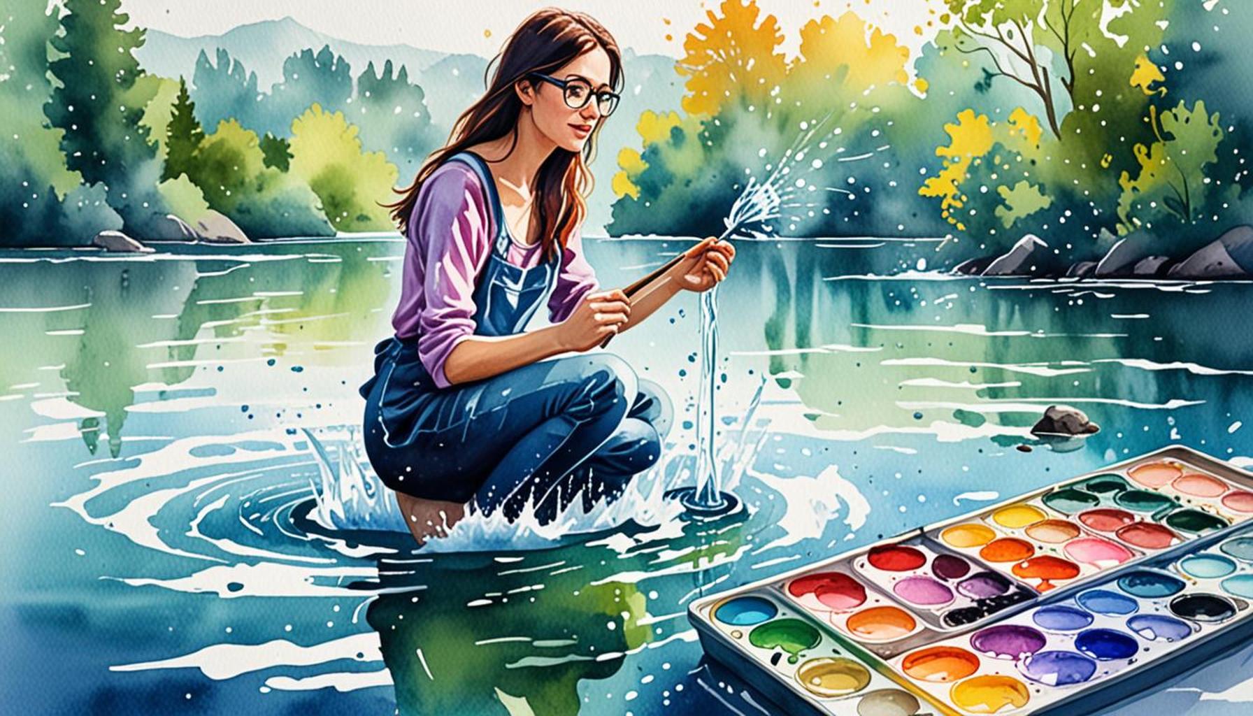 Exploring Water Painting Techniques Creative Applications