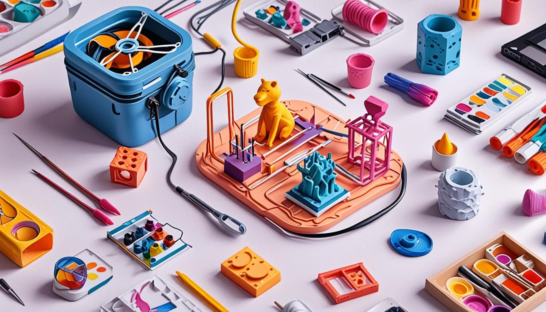 The Connection between Technology and Creativity: Using 3D Printing in Craft Hobbies