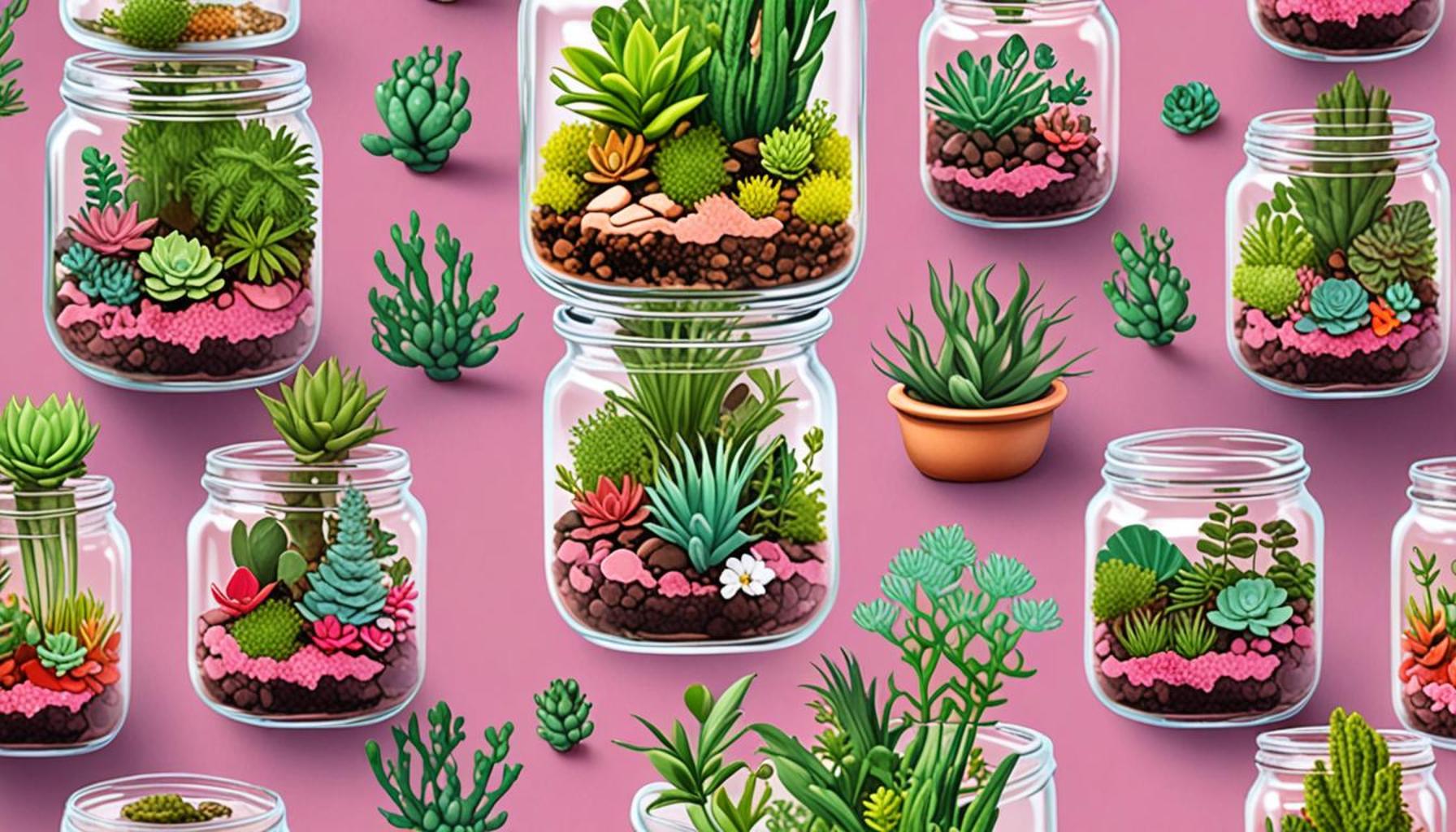 Creating Terrariums: How to Assemble Mini Gardens in Glass Jars