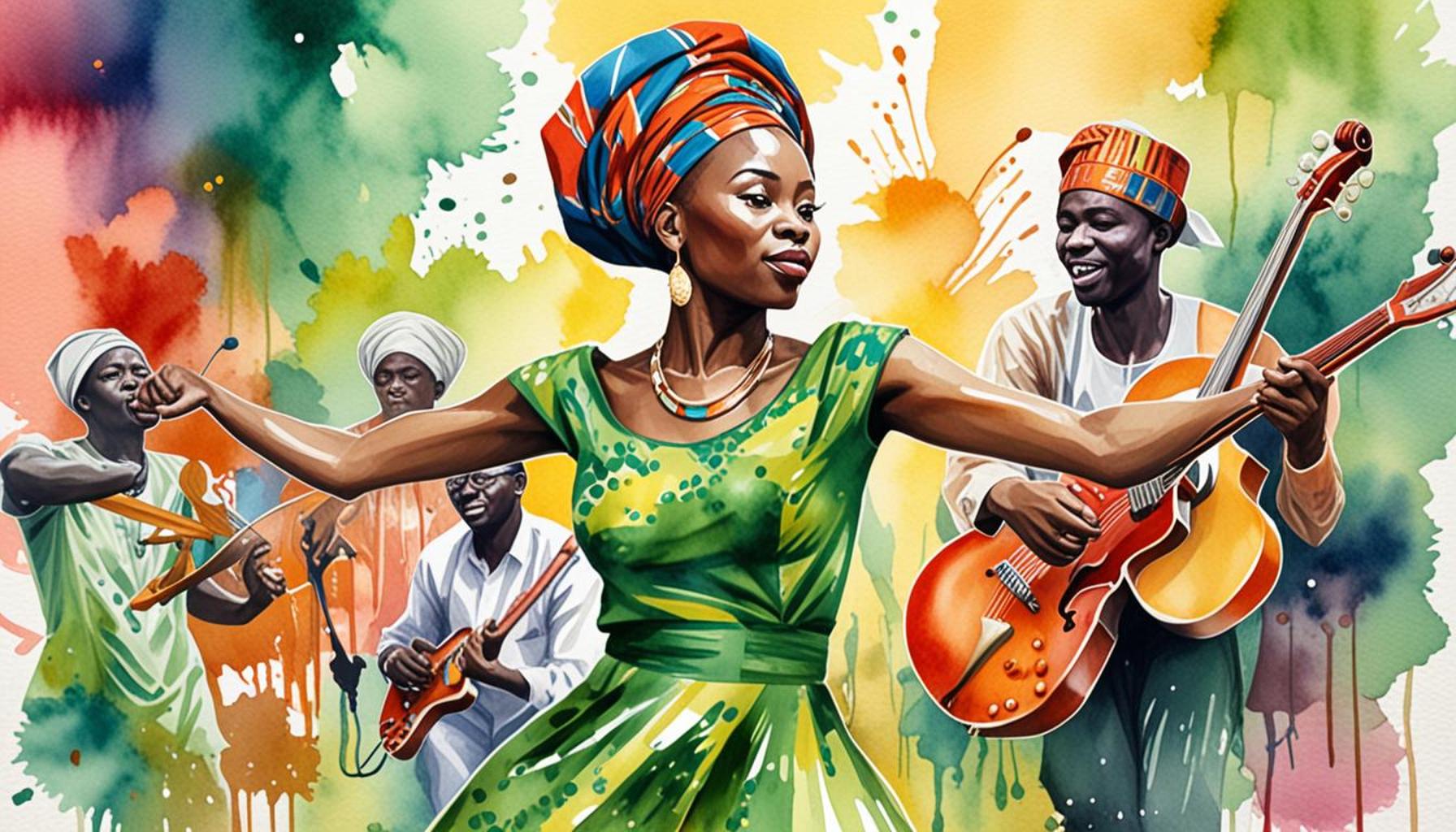 The influence of Nigerian music on contemporary performing arts