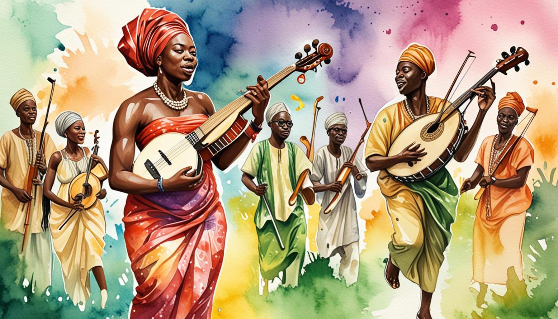 The evolution of Nigerian folk music and its impact on modern performing arts