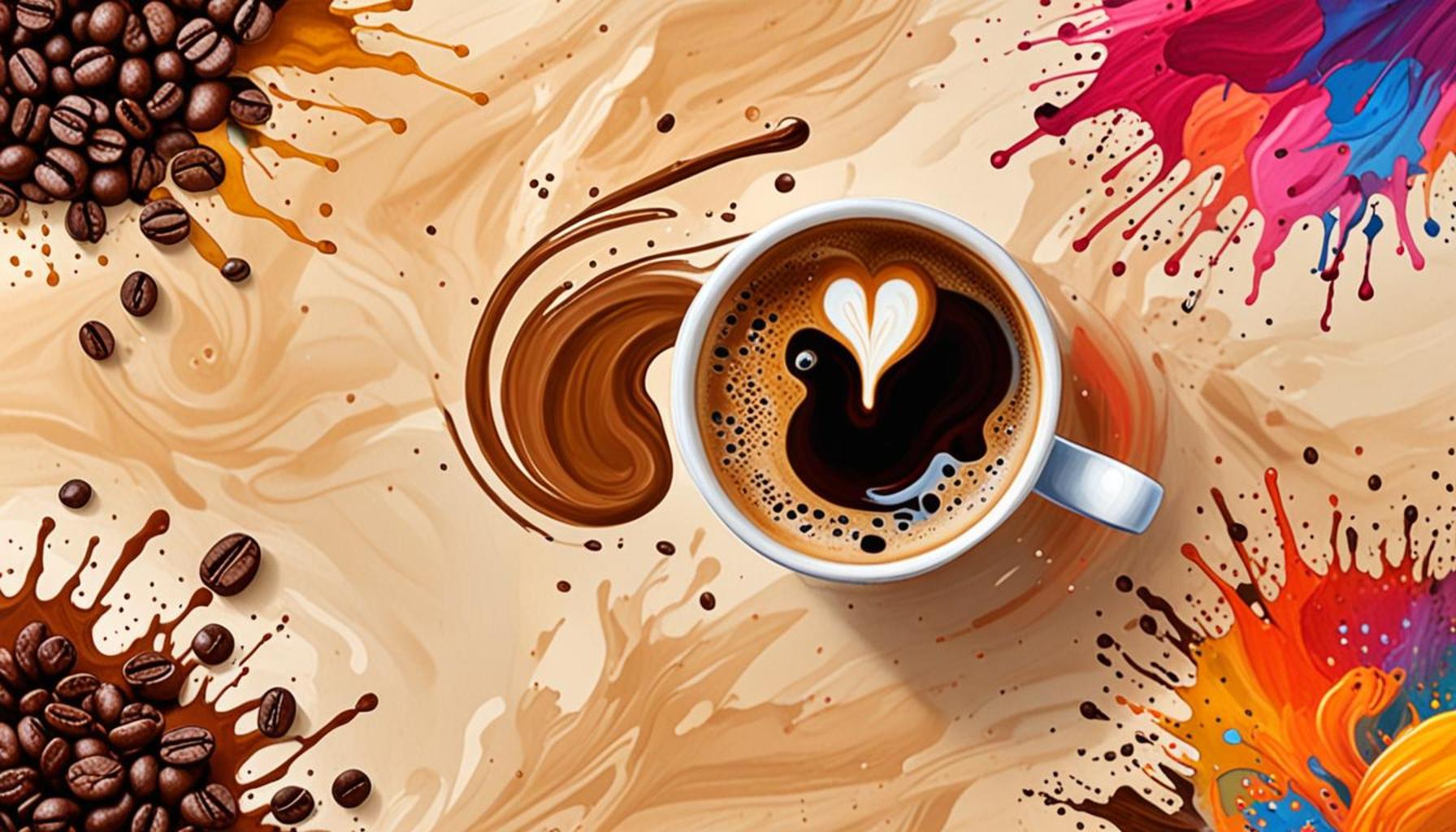 Coffee Painting Techniques: Exploring Sustainable and Aromatic Art