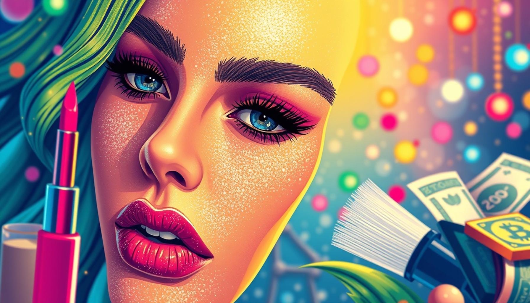 Makeup Techniques to Create Glitter Party Looks