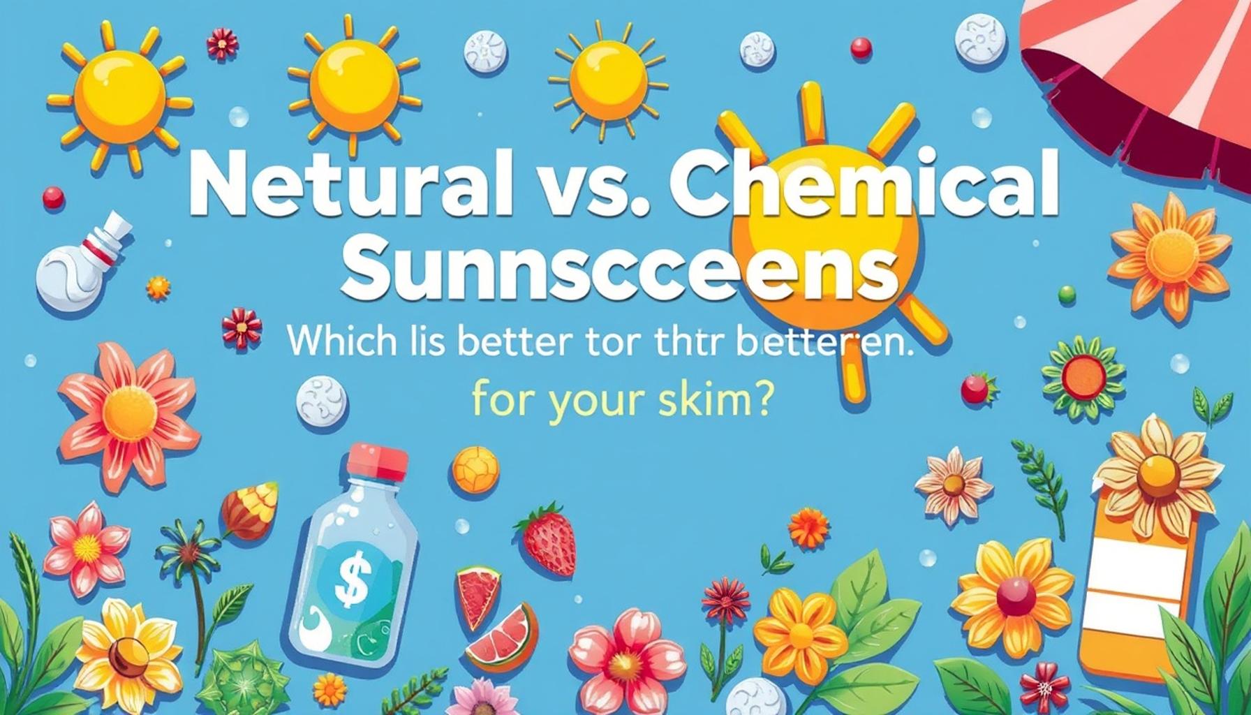 Natural vs. Chemical Sunscreens: Which Is Better for Your Skin?