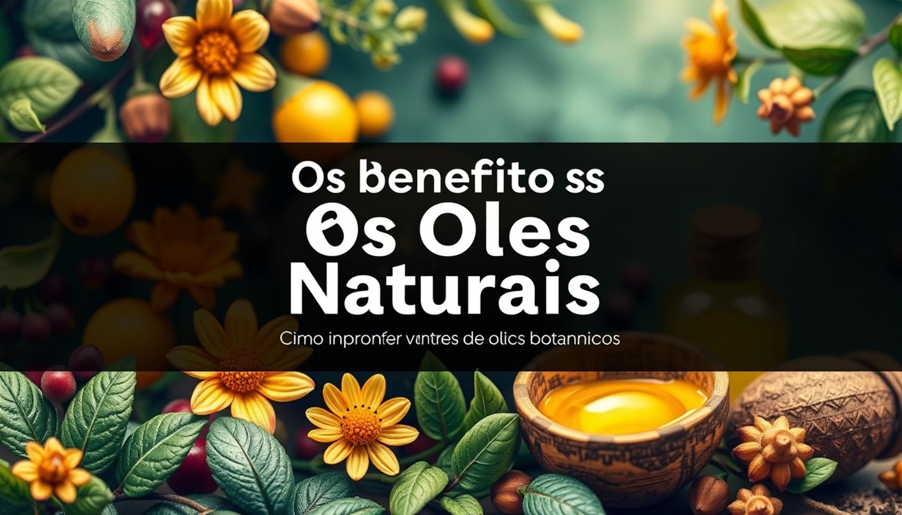 The Benefits of Natural Oils: How to Incorporate Botanical Ingredients into Your Beauty Routine