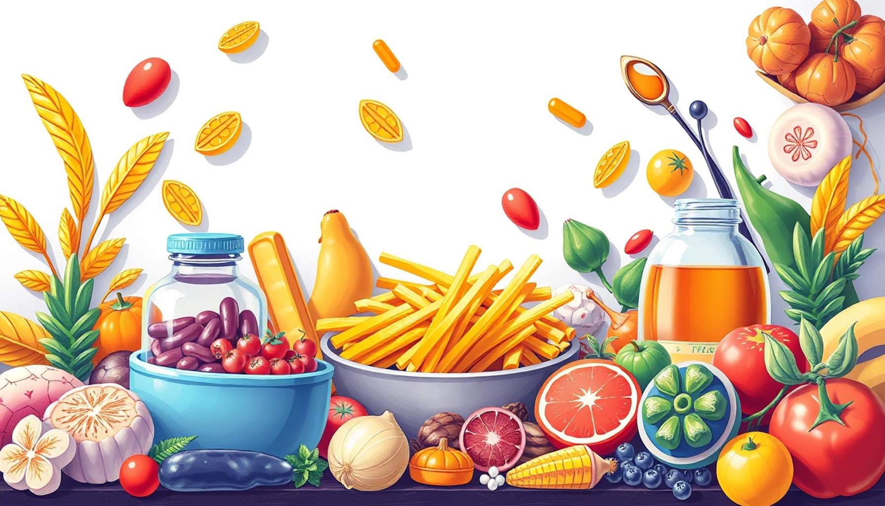 Foods and Supplements: Essential Nutrients for Youthful and Radiant Skin